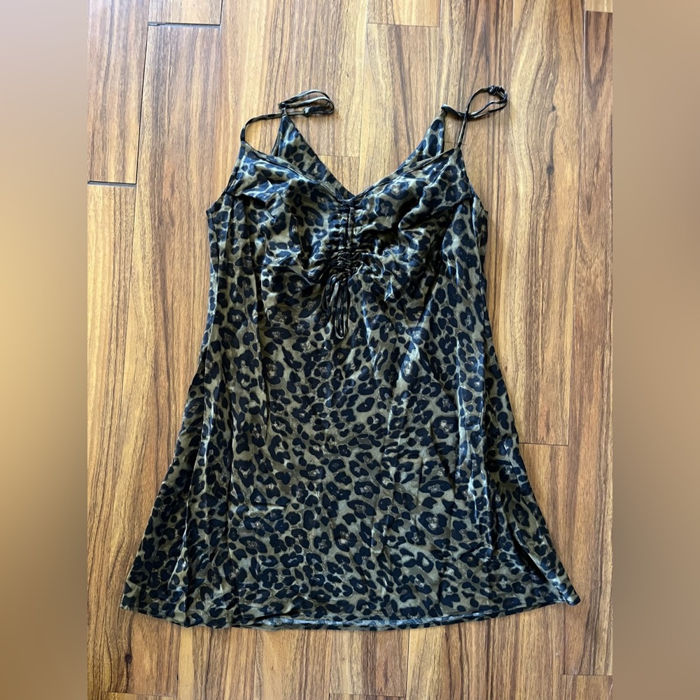Vintage cheetah dress